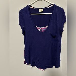 Pouriage Floral Blouse